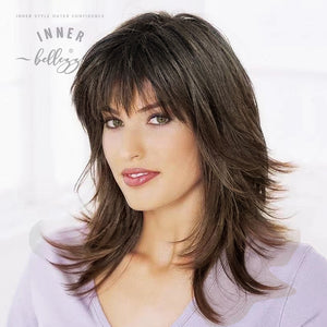 Kate - Synthetic Wig Layered Style with Bangs (Average) - Inner Bellezza