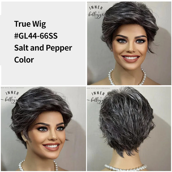 True | Short Cut | Synthetic Wig (Basic Cap)