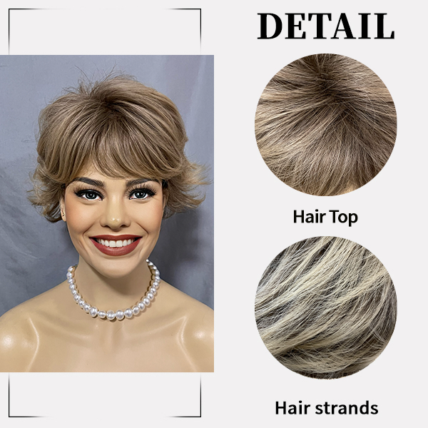Belle | Curled Layers Synthetic Wig (Basic Cap)