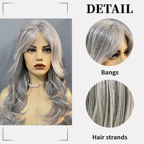 Tessa | Mid-length Layers Loose Curls | Synthetic Wig (Mono Crown)