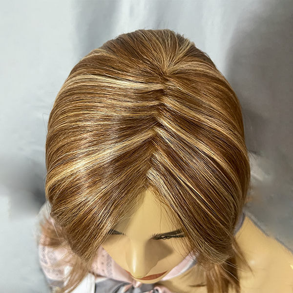 Easton | 15'' Layers Straight Synthetic Lace Front Wig (Mono Part)