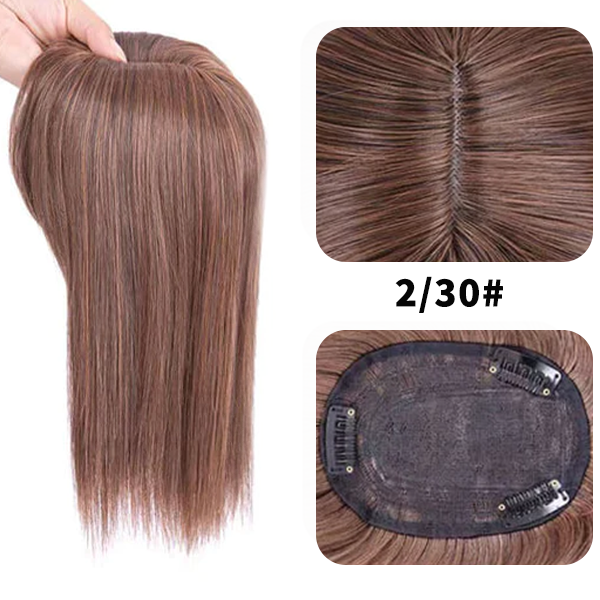 WILLA | MID-LENGTH STRAIGHT | SYNTHETIC HAIR TOPPER