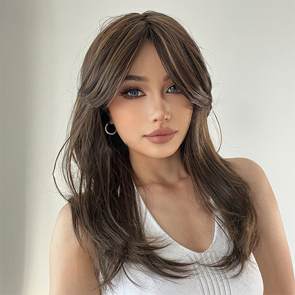 Rose | Layered Straight Wig | Synthetic Wig