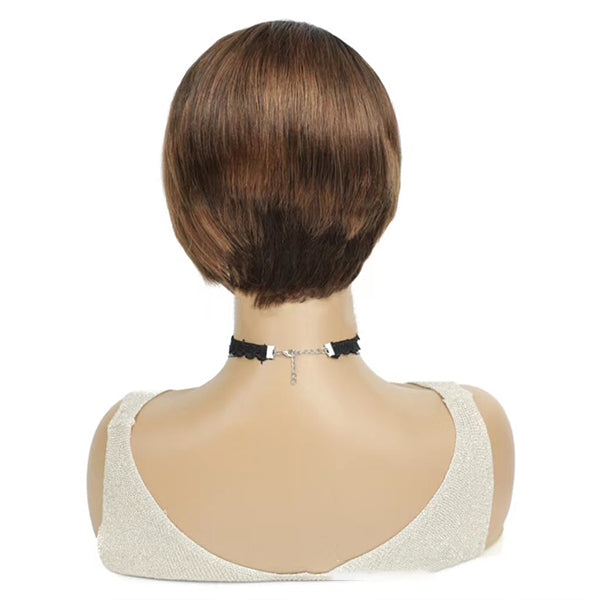 Aggie | Pixie Cut Wigs | Human Hair (Basic Cap)