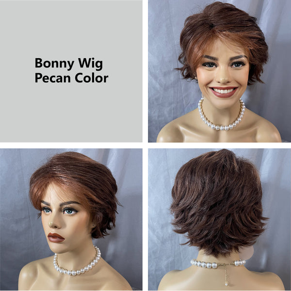 Bonny | Short Cut Synthetic Wig (Basic Cap)