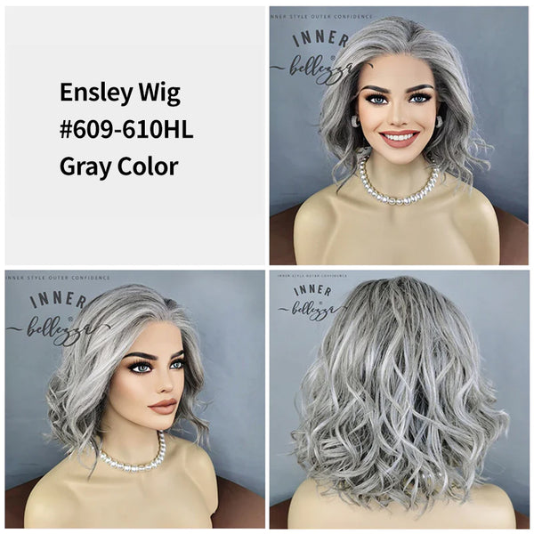 Ensley | Mid-Length Beach Wavy  | Synthetic Lace Front Wig