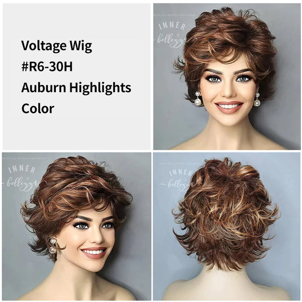 Voltage | Short Textured | Synthetic Wig (Basic Cap)