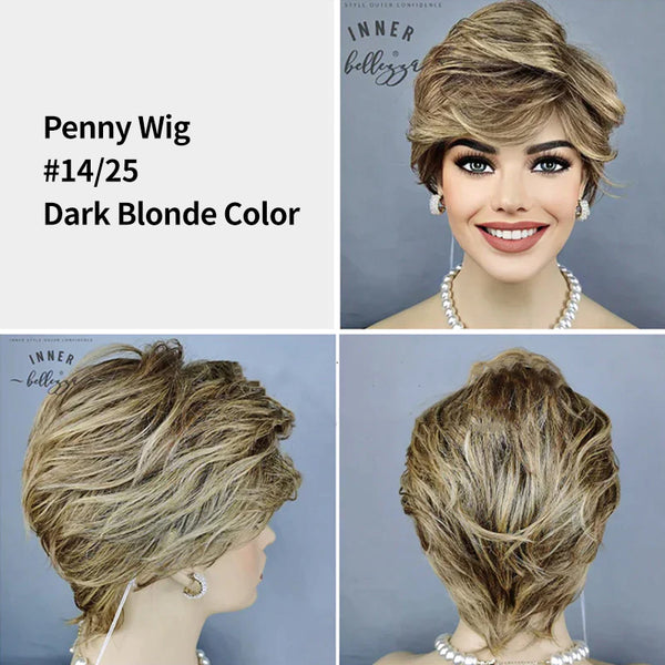 Penny | Short Razor Cut | Synthetic Wigs (Mono Crown)