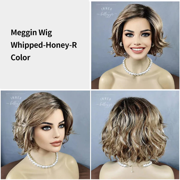 Meggin Waves Lace Front Wig | Asymmetrical Bob Wig