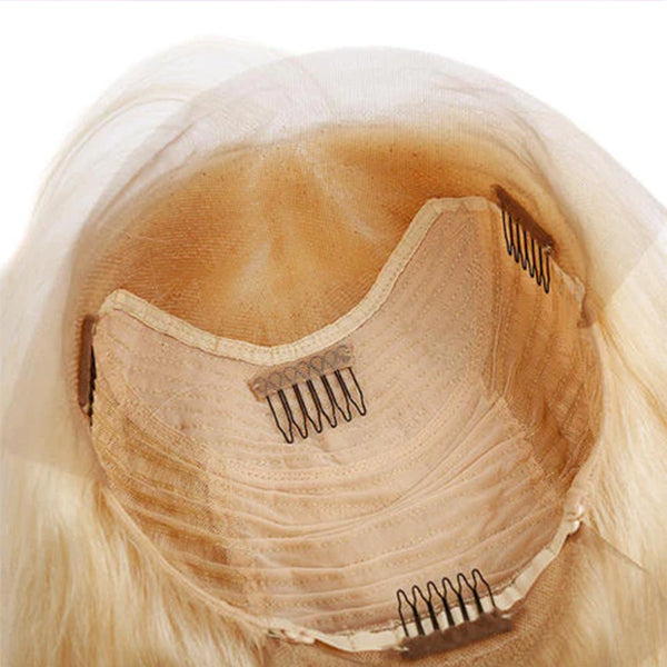 Emotion | 24" Lace Front Wig | Blend of Neutral Blondes Rooting