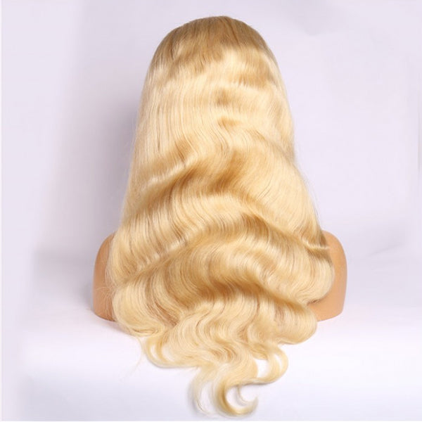 Emotion | 24" Lace Front Wig | Blend of Neutral Blondes Rooting
