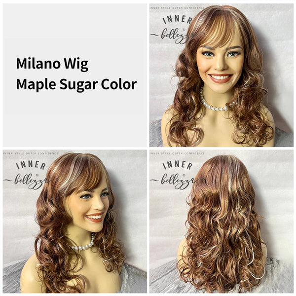 Milano | Long Layerd Wavy | Synthetic Wig (MONO CROWN)