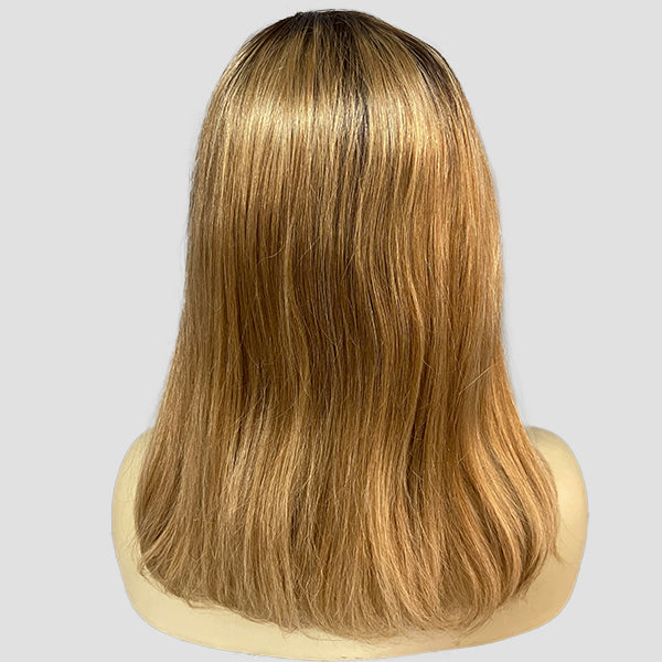 Olivia | Mid-Length Straight Wig | Human Hair Wigs