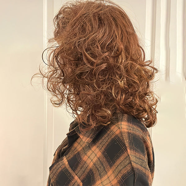 Debbie | Shoulder Length Curly | Synthetic Wig (Basic Cap)