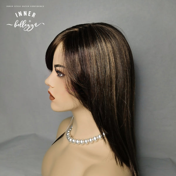 Alesia | 16'' Layers Straight Synthetic Lace Front Wig (Mono Part)