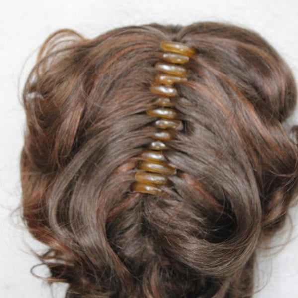 Aperitif Synthetic Hair Bun (Interlocking Clips) - Inner Bellezza