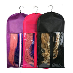 Wig Bags Storage With Hanger Wig Hair Extensions Storage - Inner Bellezza
