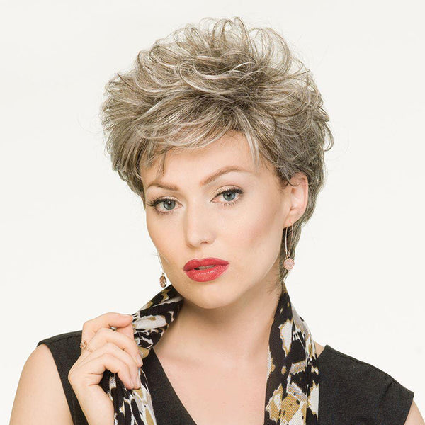 Straight Layers Short Shag Style Capless Synthetic Wig - Inner Bellezza