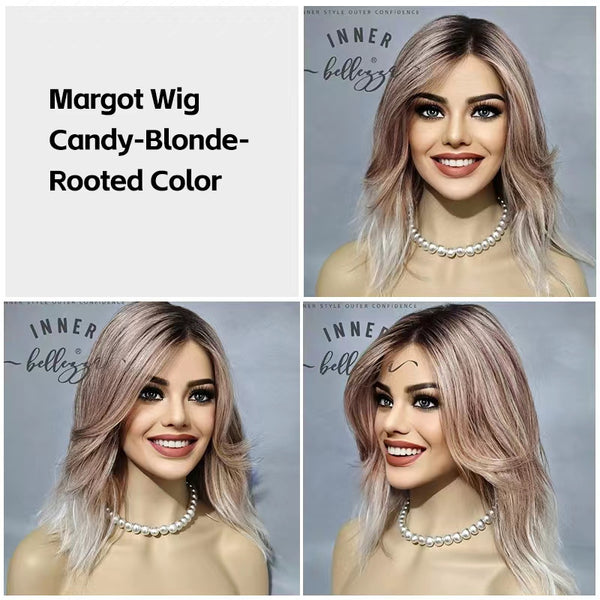 Margot | HF Synthetic Lace Front Wig (Mono Top)