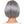 Load image into Gallery viewer, Tandi | Medium Grey | Straight Human Hair Wig - Inner Bellezza
