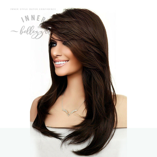 Peace | Long Wave Wigs | Synthetic Wig Mono Top