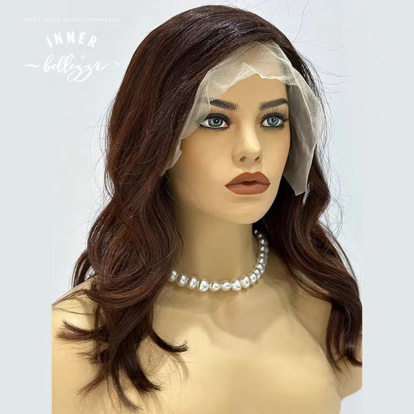 Evelyn | 17" Lace Top Wig | Human Hair Wig